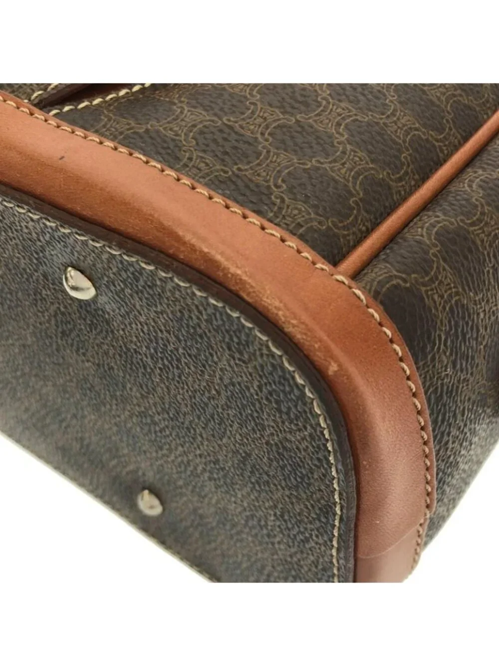 Celine Vintage Bag Handbag Brown - Picture 3 of 10